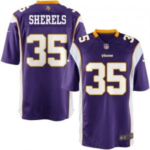 Nike Youth Minnesota Vikings Marcus Sherels Team Color Game Jers