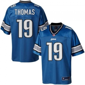 Pro Line Men's Detroit Lions Mike Thomas Team Color Jersey