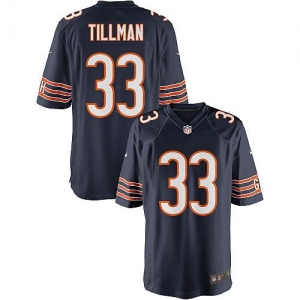 Nike Charles Tillman Chicago Bears Youth Game Jersey - Navy Blue