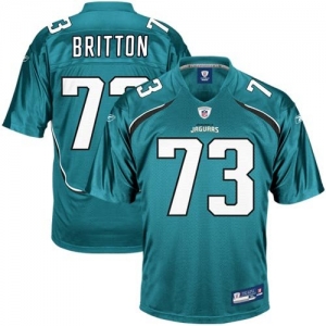 Reebok Eben Britton Jacksonville Jaguars Replica Jersey - Teal