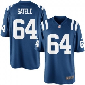 Nike Youth Indianapolis Colts Samson Satele Team Color Game Jers