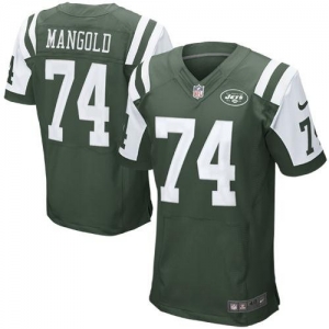 Nike Nick Mangold New York Jets Elite Jersey - Green