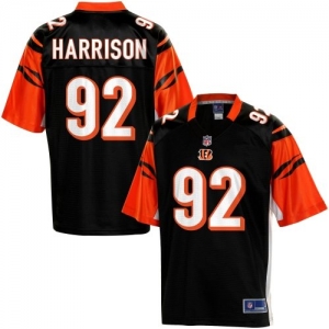 Pro Line Men's Cincinnati Bengals James Harrison Team Color Jers