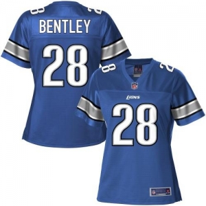 Pro Line Women's Detroit Lions Bill Bentley Team Color Jersey