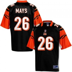 Pro Line Men's Cincinnati Bengals Taylor Mays Team Color Jersey