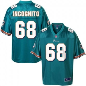 Pro Line Men's Miami Dolphins Richie Incognito Team Color Jersey