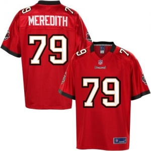 Pro Line Men's Tampa Bay Buccaneers Jamon Meredith Team Color Je