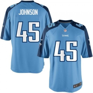 Nike Youth Tennessee Titans Quinn Johnson Team Color Game Jersey