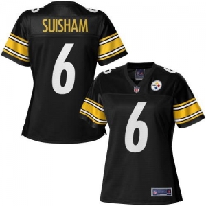 Pro Line Women's Pittsburgh Steelers Shaun Suisham Team Color Je