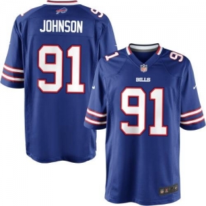 Nike Youth Buffalo Bills Spencer Johnson Team Color Game Jersey