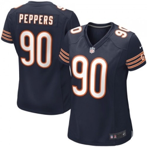 Nike Julius Peppers Chicago Bears Youth Girls Game Jersey - Navy