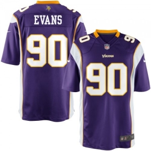 Nike Youth Minnesota Vikings Fred Evans Team Color Game Jersey