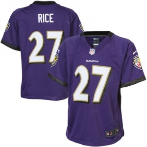 Nike Ray Rice Baltimore Ravens Infant Game Jersey - Purple