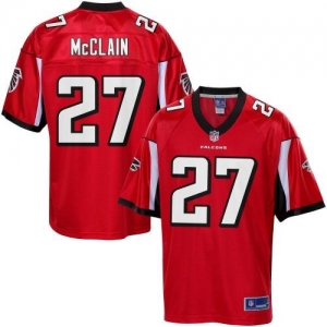 Pro Line Men's Atlanta Falcons Robert McClain Team Color Jersey