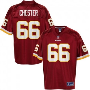 Pro Line Men's Washington Redskins Chris Chester Team Color Jers