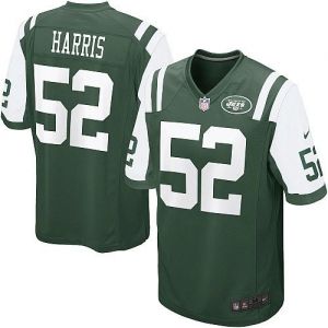 Nike David Harris New York Jets Youth Game Jersey - Green/White