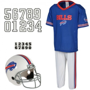 Buffalo Bills Youth Royal Blue-White Deluxe Team Uniform Set