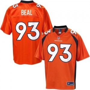 Pro Line Men's Denver Broncos Jeremy Beal Team Color Jersey