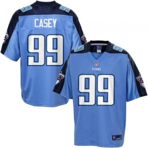 Pro Line Men's Tennessee Titans Jurrell Casey Team Color Jersey