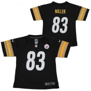 Nike Heath Miller Pittsburgh Steelers Infant Game Jersey - Black