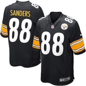 Nike Emmanuel Sanders Pittsburgh Steelers Youth Game Jersey - Bl