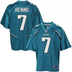 Pro Line Men's Jacksonville Jaguars Chad Henne Team Color Jersey