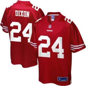 Pro Line Men's San Francisco 49ers Anthony Dixon Team Color Jers