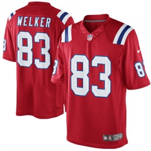 Nike Wes Welker New England Patriots The Limited Jersey - Red