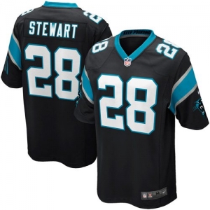 Nike Jonathan Stewart Carolina Panthers Game Jersey - Black