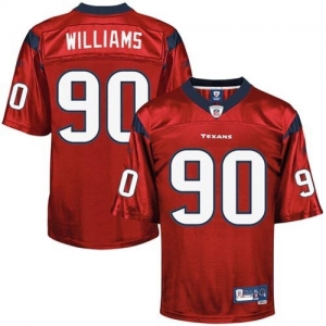 Reebok Mario Williams Houston Texans Premier Jersey - Red Altern