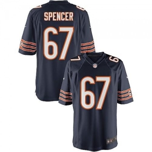 Nike Chicago Bears Youth Chris Spencer Game Team Color Jersey