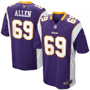 Nike Jared Allen Minnesota Vikings Game Jersey - Purple