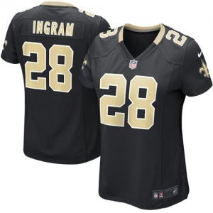 Nike Mark Ingram New Orleans Saints Ladies Game Jersey - Black -