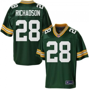 Pro Line Men's Green Bay Packers Sean Richardson Team Color Jers