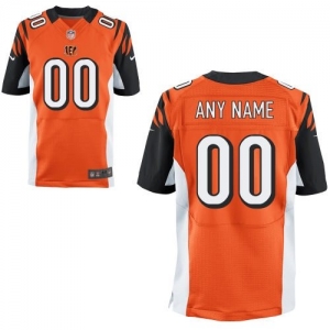 Nike Cincinnati Bengals Customized Elite Alternate Jersey - Oran