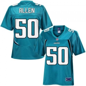 Pro Line Women's Jacksonville Jaguars Russell Allen Team Color J