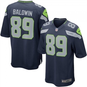 Nike Men's Seattle Seahawks Doug Baldwin Team Color Game Jersey