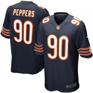 Nike Julius Peppers Chicago Bears Game Jersey - Navy Blue -