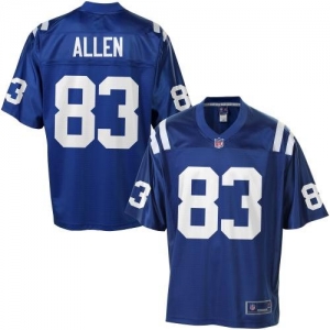 Pro Line Men's Indianapolis Colts Dwayne Allen Team Color Jersey