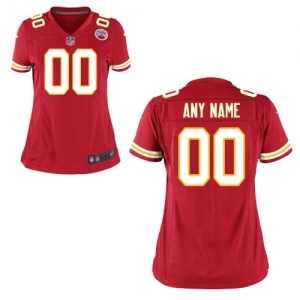 Nike Women's Kansas City Chiefs Customized Team Color Game Jerse