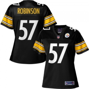 Pro Line Women's Pittsburgh Steelers Adrian Robinson Team Color