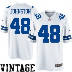 Nike Daryl Johnston Dallas Cowboys Legends Replica Jersey - Whit