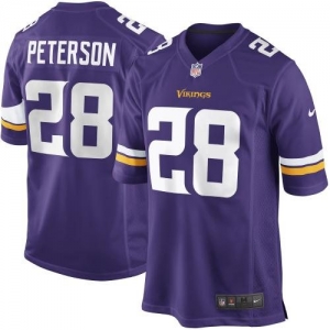 Nike Adrian Peterson Minnesota Vikings Youth New 2013 Game Jerse