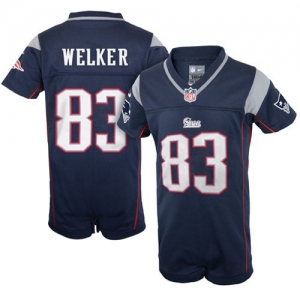 Nike Wes Welker New England Patriots Newborn Game Romper Jersey