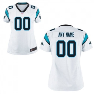 Nike Women's Carolina Panthers Customized White Game Jersey