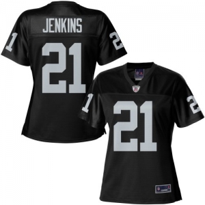 Pro Line Women's Oakland Raiders Mike Jenkins Team Color Jersey