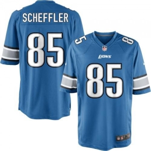 Nike Youth Detroit Lions Tony Scheffler Team Color Game Jersey