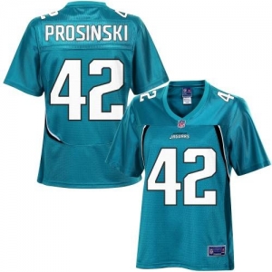 Pro Line Women's Jacksonville Jaguars Chris Prosinski Team Color