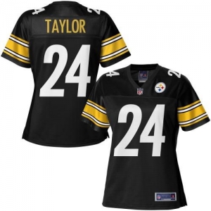 Pro Line Women's Pittsburgh Steelers Ike Taylor Team Color Jerse