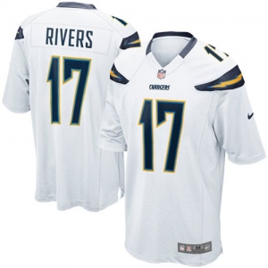 Nike Philip Rivers San Diego Chargers Game Jersey - White